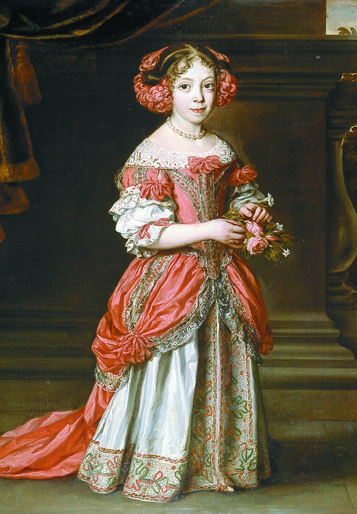 Portrait of Pietro Banchieri dressed as a 'belle', 1671, Jacob Ferdinand Voet