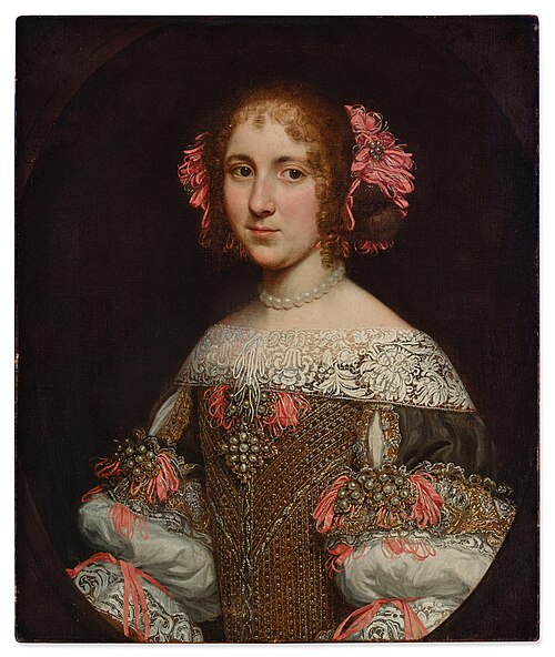 Portrait of a Young Noblewoman, 1663, Jacob Ferdinand Voet