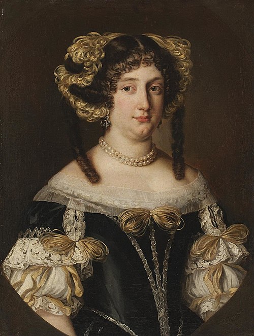 Portarait of Maria-Virginia Borghese-Chigi, 1680, Jacob Ferdinand Voet