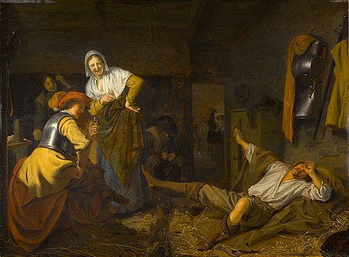 Soldiers at Reveille, 1653, Ludolf Leendertsz. de Jongh