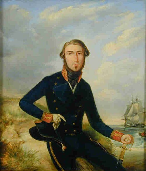 Een Nederlandse marineofficier, 1840, Pieter Alardus Haaxman