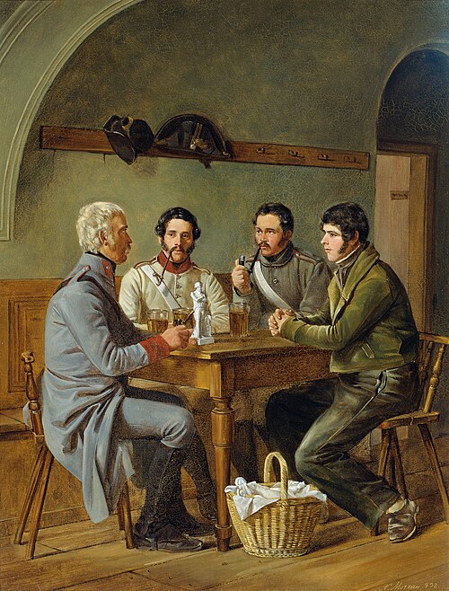 Österreichische Veteranen, 1832, Nikolaus Moreau