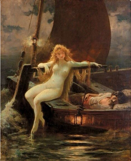 The Enchanted Sleeper, 1902, Gustave Wertheimer