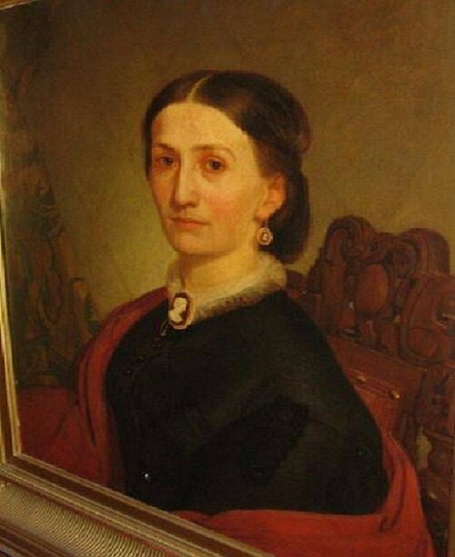 Mrs. Abraham Caulkins Lay (Catherine Ann Salisbury Morris, 1830–1918), 1865, Oliver Ingraham Lay