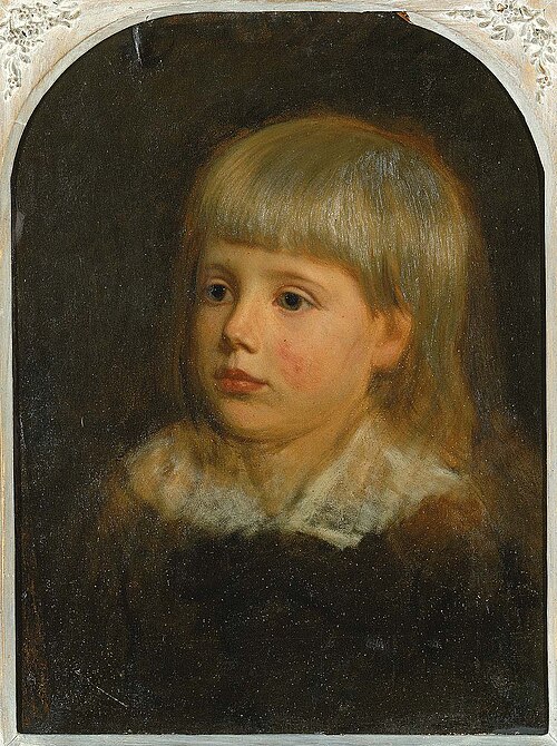 Charles Downing Lay, Portrait of the Artist's Son, 1881, Oliver Ingraham Lay