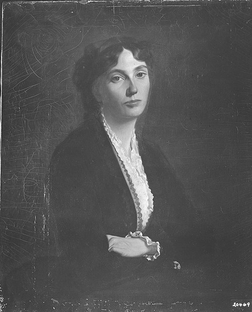 Portrait of Fidelia Bridges, 1873, Oliver Ingraham Lay