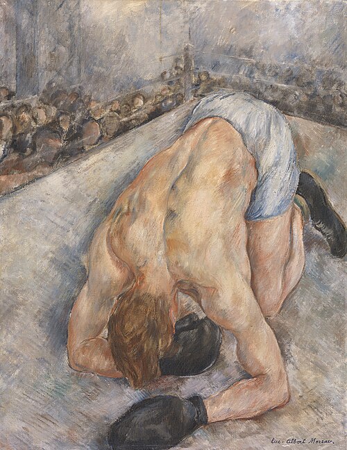 The Knock-Out, 1927, Luc-Albert Moreau