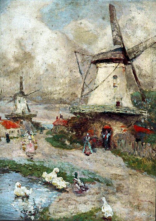 A Dutch Village, Isle of Walcheren, , David Woodlock