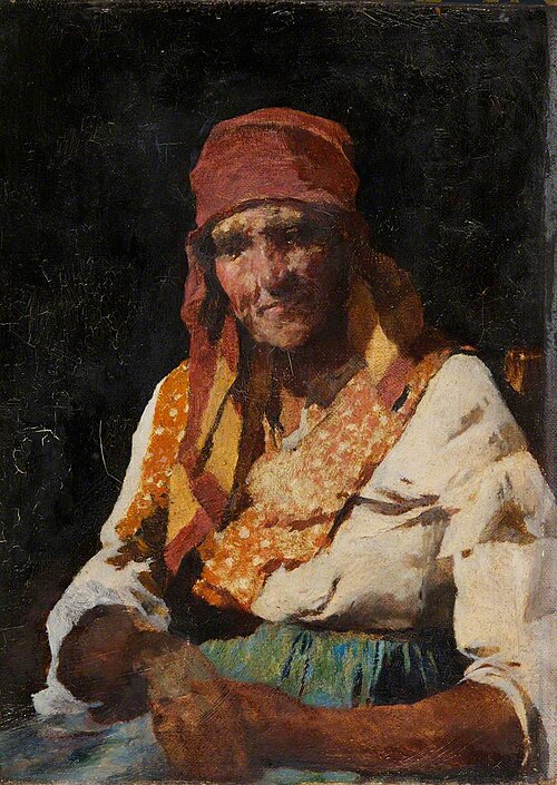 Woman's Head, , David Woodlock