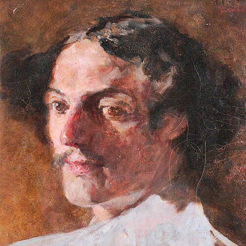 Portrait of an Unknown Man, 1900, David Woodlock