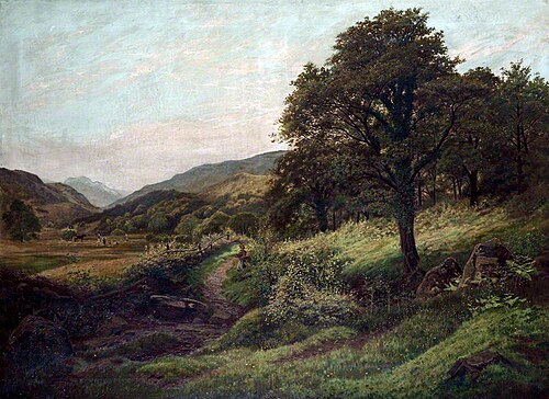 A Welsh Landscape (Conway Valley), , Peter Ghent