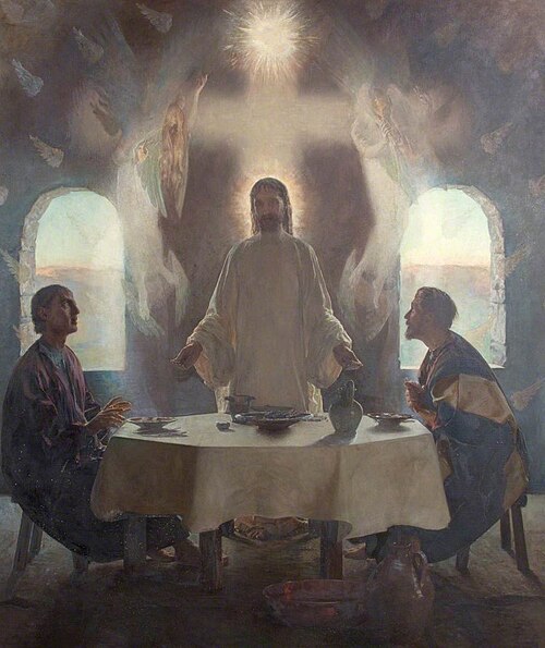 The Supper at Emmaus, 1910, Frederick George Swaish