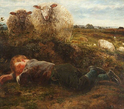 'Where's the boy that minds the sheep?', 1866, Thomas Wade