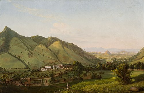 Usine Meuron à Andaraí, Río de Janeiro, 1840, Jean-Jacques François Coindet
