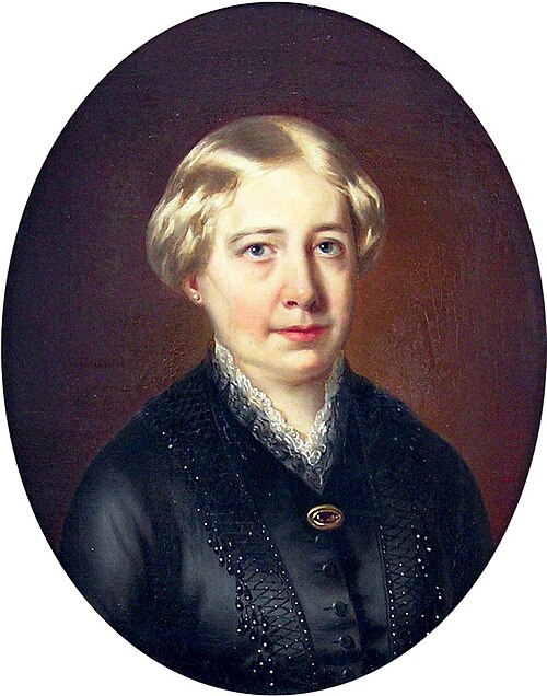 Fanny Keats (1803–1889), Sister of the Poet John Keats, in Old Age, 1880, Don Juan Llanos y Keats