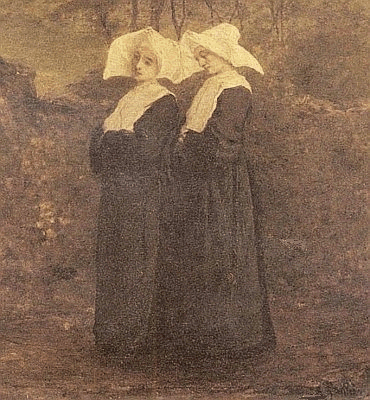 Nuns, 1895, Amand Gautier
