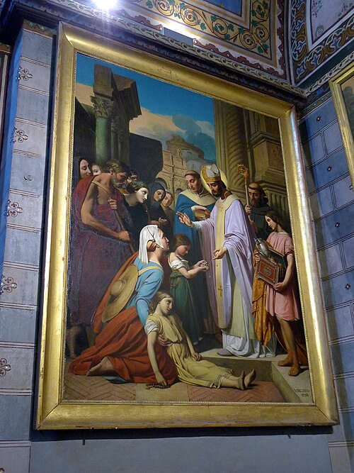 Saint Eutrope guérissant les malades, , Jean-Louis Bézard