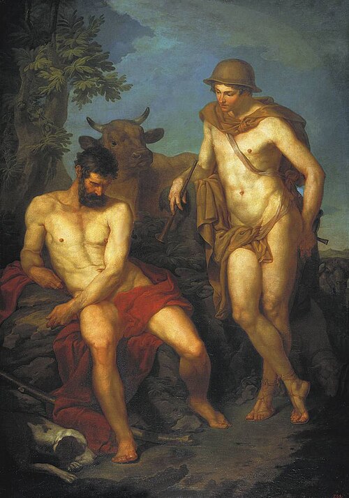 Mercure et Argus, 1776, Piotr Sokolov
