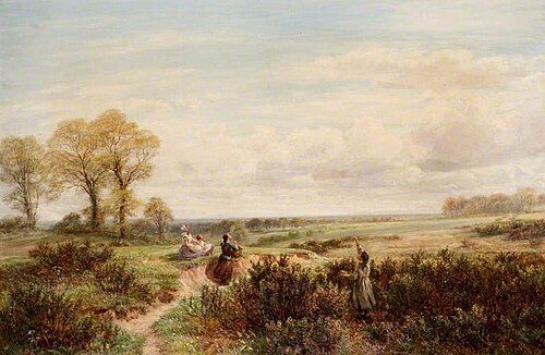 The Skylark, 1874, Charles Thomas Burt