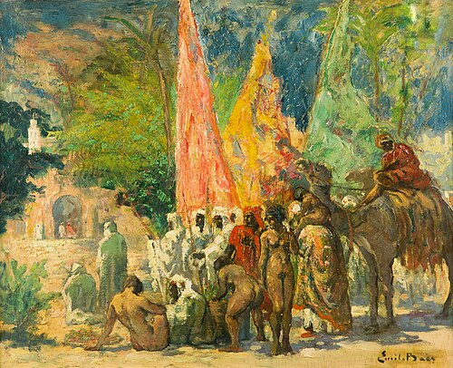 The slave trader, 1950, Émile Baes