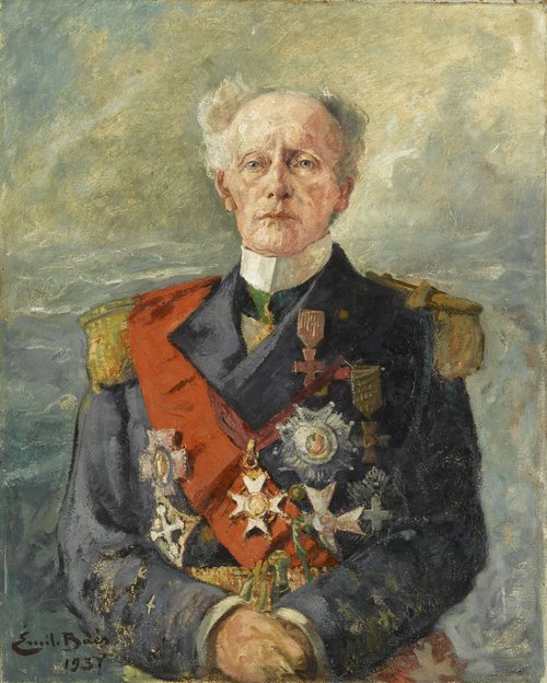 Emile-Paul-Amable Guépratte, amiral (1856-1939), 1937, Émile Baes