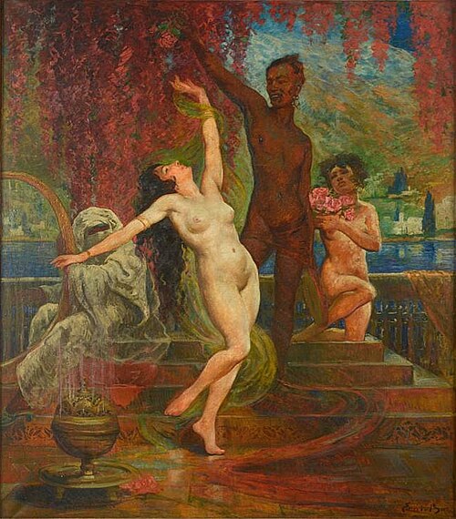 The harem, 1950, Émile Baes