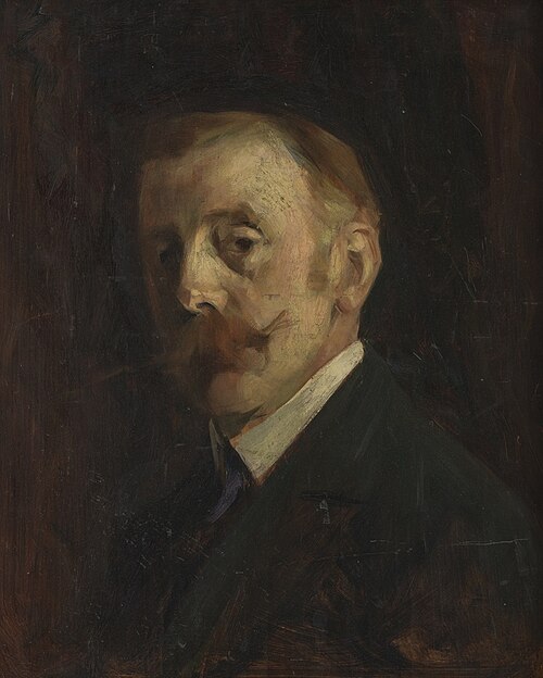 Portret van de schilder Jules Brouwers, , Henri Goovaerts