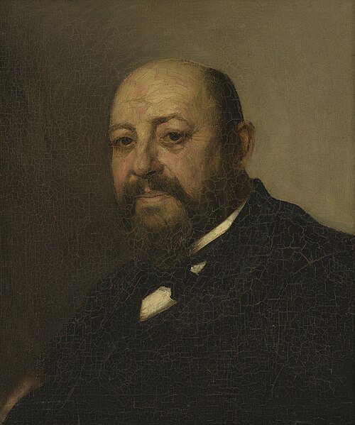 Portret van Alexander Roberti, 1888, Henri Goovaerts