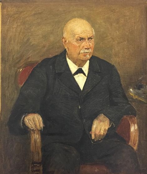 Studie voor portret van Johannes Honegger, 1898, Henri Goovaerts