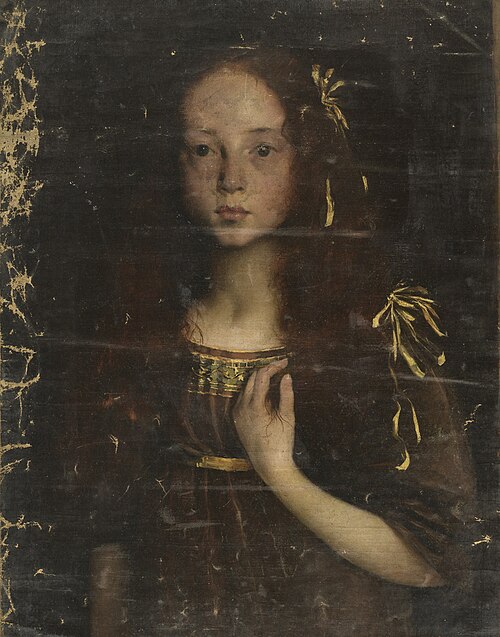 Meisjesportret, 1898, Henri Goovaerts