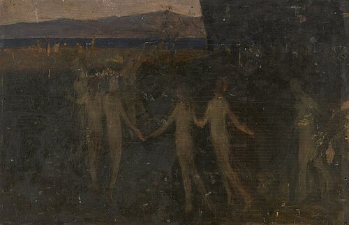 Dansende figuren, 1898, Henri Goovaerts