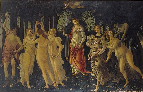 Allegorie van de lente, 1890, Henri Goovaerts