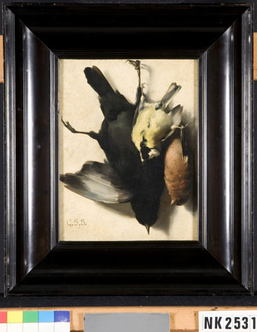 dead birds, 1872, Cornelis Samuel Stortenbeker