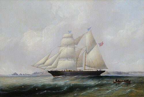 The Brigantine 'Jessie', 1857, Philip John Ouless