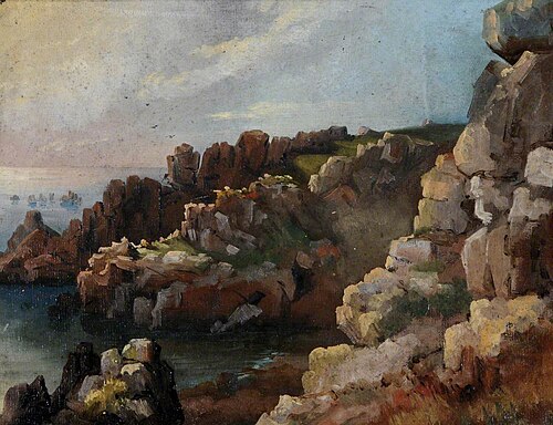 Coastal Scene, , Philip John Ouless