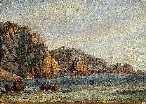 Coastal Scene, , Philip John Ouless