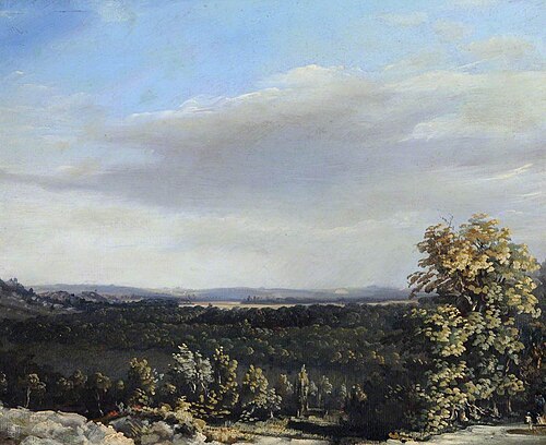 Landscape with Trees, , Philip John Ouless