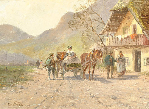 The Halt, 1903, Otto Fedder
