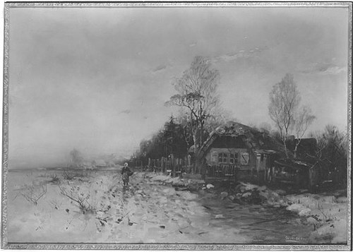 Landschaft, 1915, Otto Fedder