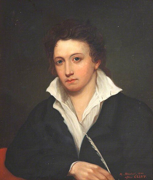 Percy Bysshe Shelley (1792–1822) (copy after George Clint), 1900, Malcolm Stewart