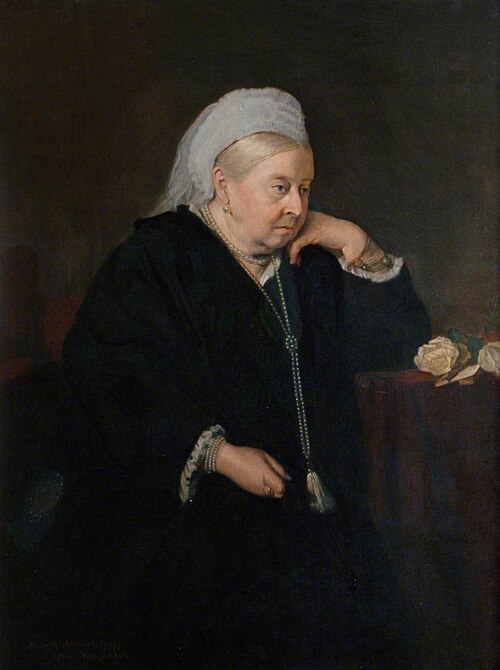 Queen Victoria (1819–1901) (after Heinrich von Angeli), 1907, Malcolm Stewart