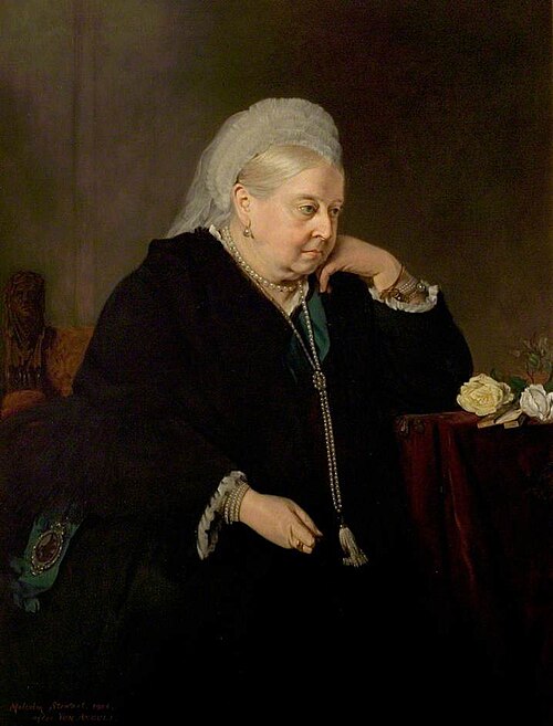 Queen Victoria (1819–1901) (after Heinrich von Angeli), 1908, Malcolm Stewart
