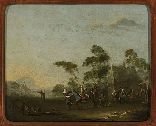 Merry-making in the countryside, , Norbert Joseph Carl Grund