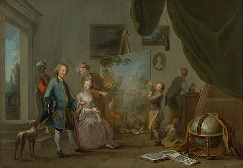 Painter’s Studio (Visit to a Studio), , Norbert Joseph Carl Grund
