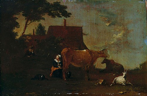 Milking the cow, , Norbert Joseph Carl Grund