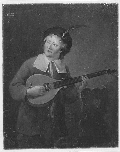 Lautenspieler, 1742, Norbert Joseph Carl Grund