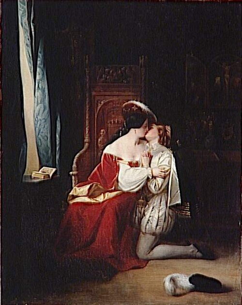 La Comtesse et le Chérubin, 1850, Charlemagne Oscar Guet