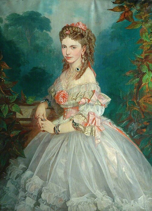 Mary Louise Roosevelt Butterfield née Burke (1838-1867), wife of Henry Isaac Butterfield, 1864, Norbert Schrödl