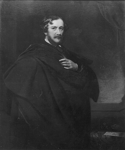 James Howard Harris, 3rd Earl of Malmesbury (1807–1889), Statesman, 1852, James Godsell Middleton