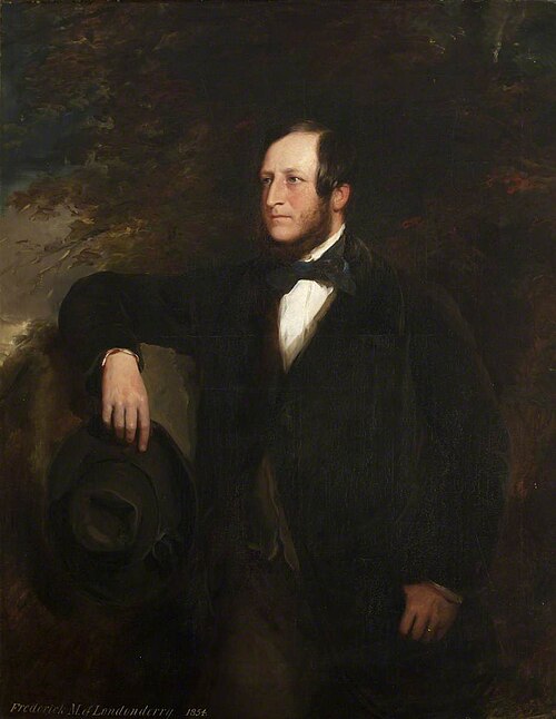 Frederick Vane, 4th Marquess of Londonderry (1805 -1872), 1854, James Godsell Middleton